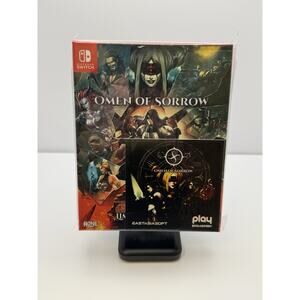 Omen of Sorrow (Nintendo Switch) Limited Edition –NEW Sealed Play-Asia Exclusive